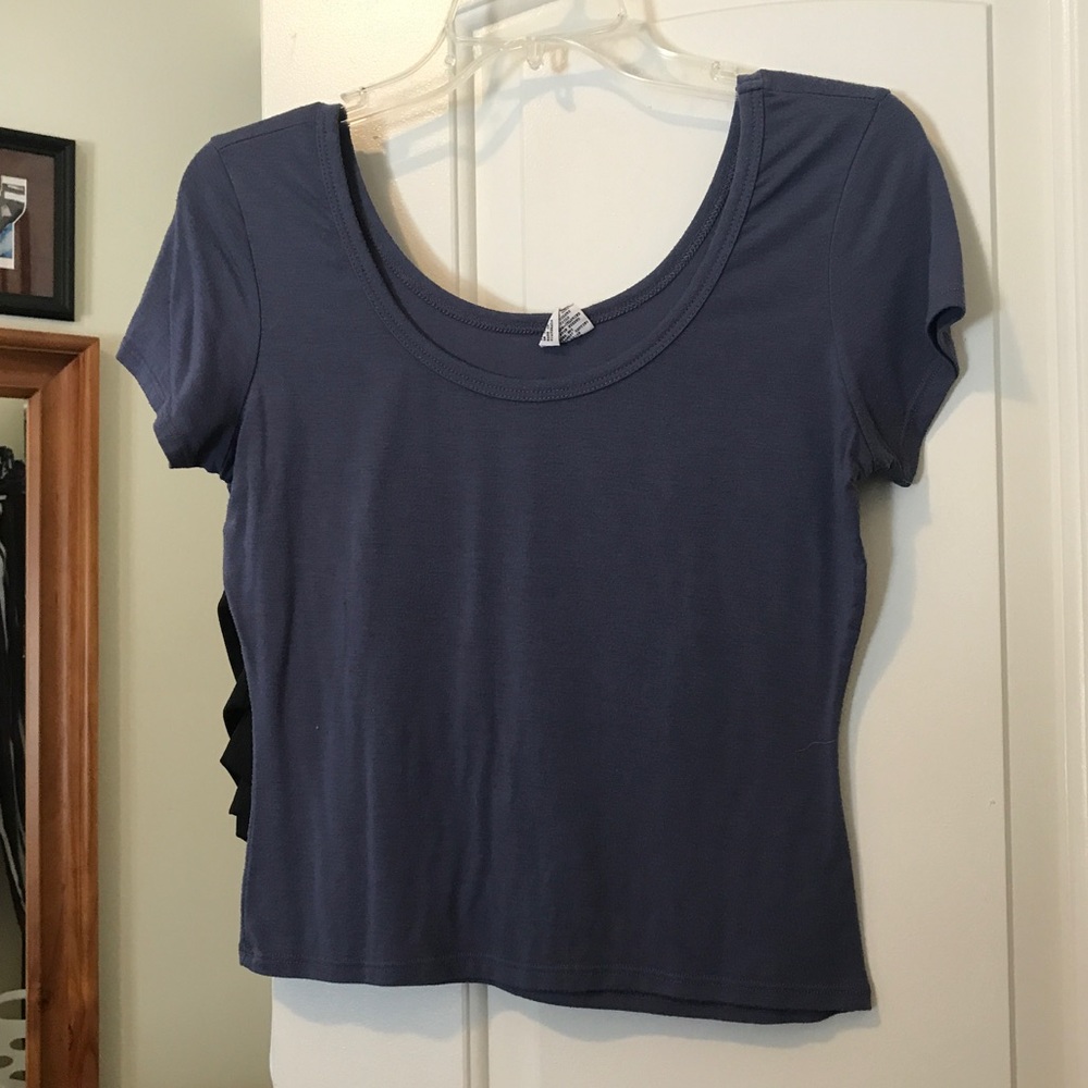 Purple crop top **AVAILABLE UNTIL 10/1**